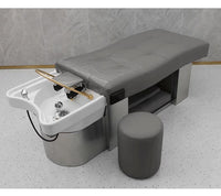 Lay-Down Head Spa Chair – Advanced Water Therapy & Massage Shampoo Bed