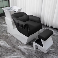 Professional Salon Shampoo Chair with Ceramic Basin