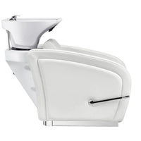 Professional Salon Shampoo Chair with Adjustable Ceramic Basin