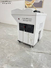 Modern Portable Shampoo Processor with Adjustable Footrest – Luxury Acrylic Basin for Hair Salons & Spas
