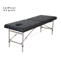 Professional Stainless Steel Foldable Massage Table – Portable & Adjustable