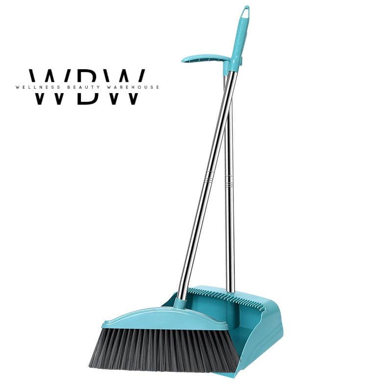 Long-Handle Dustpan + Brush