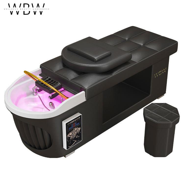 Professional Shower Water Circulation Thai Spa Head Water Therapy Shampoo Bed for Salon