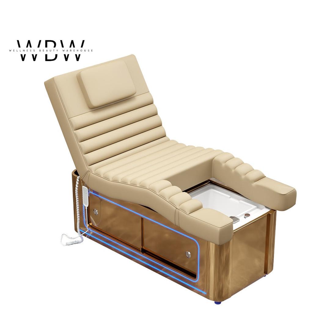 Luxury LED Spa Pedicure Chair with Built-in Foot Spa & Ergonomic Design