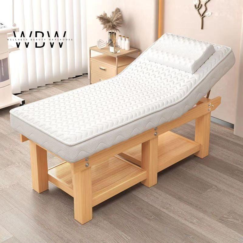Luxury Solid Wood Massage Bed