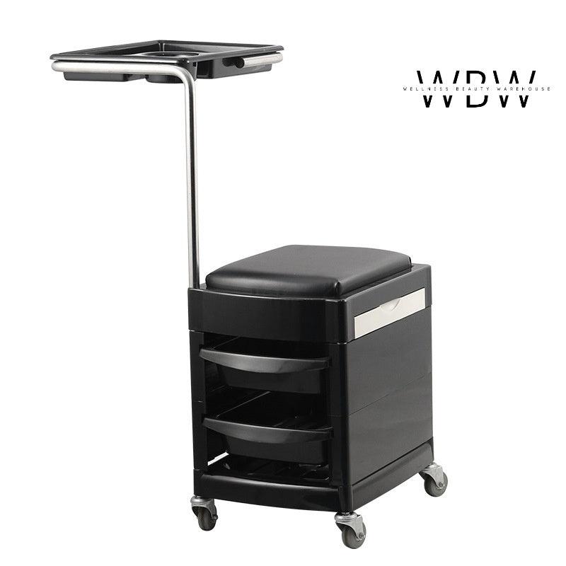Luxury Black Pedicure Trolley