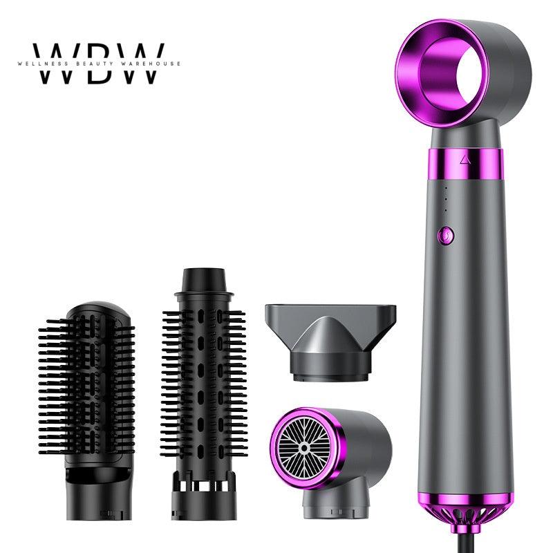 Multifunctional 5-in-1 Hair Dryer, Brush & Curling Iron Styling Tool