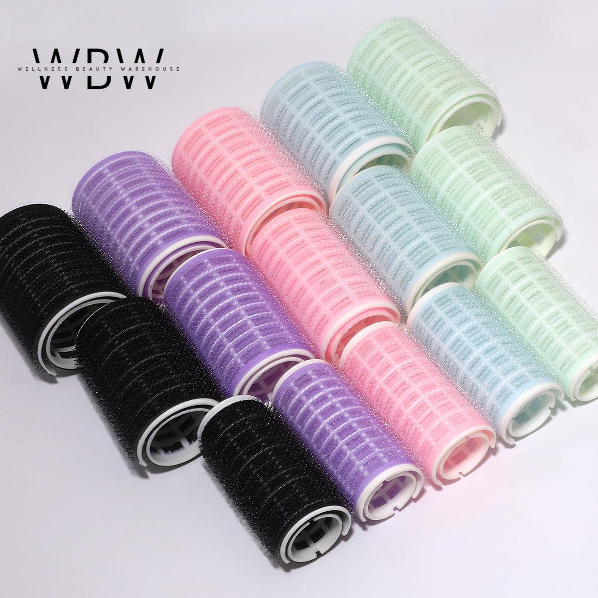 Pack of Hair Curling Rollers with Tight Tooth Pattern Design & Double-Layer Construction