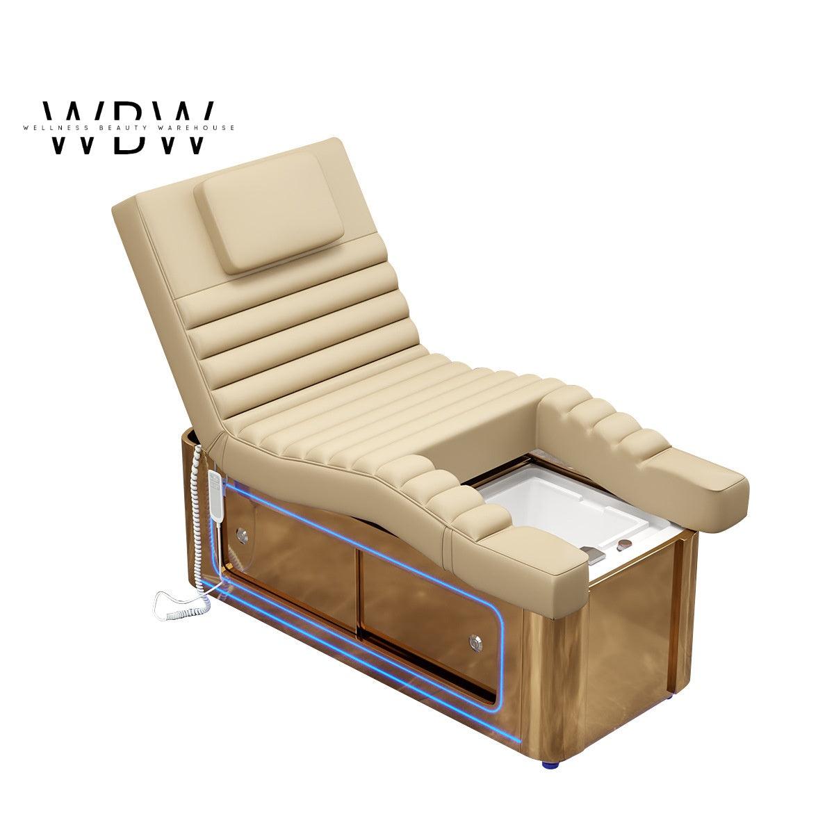 Luxury LED Spa Pedicure Chair with Built-in Foot Spa & Ergonomic Design