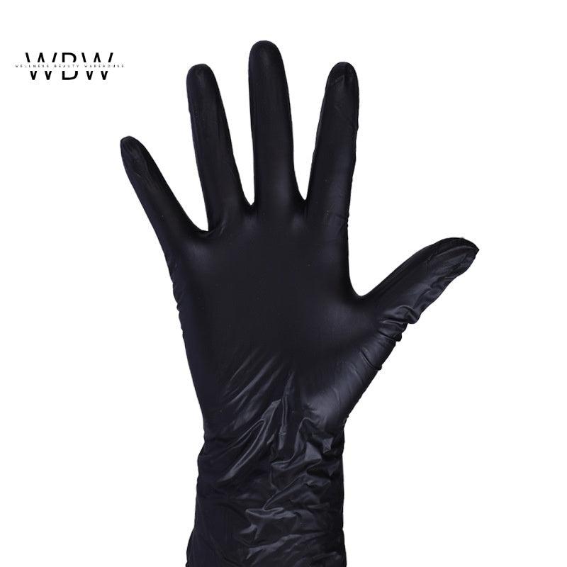 Extra-Large Black Nitrile Gloves