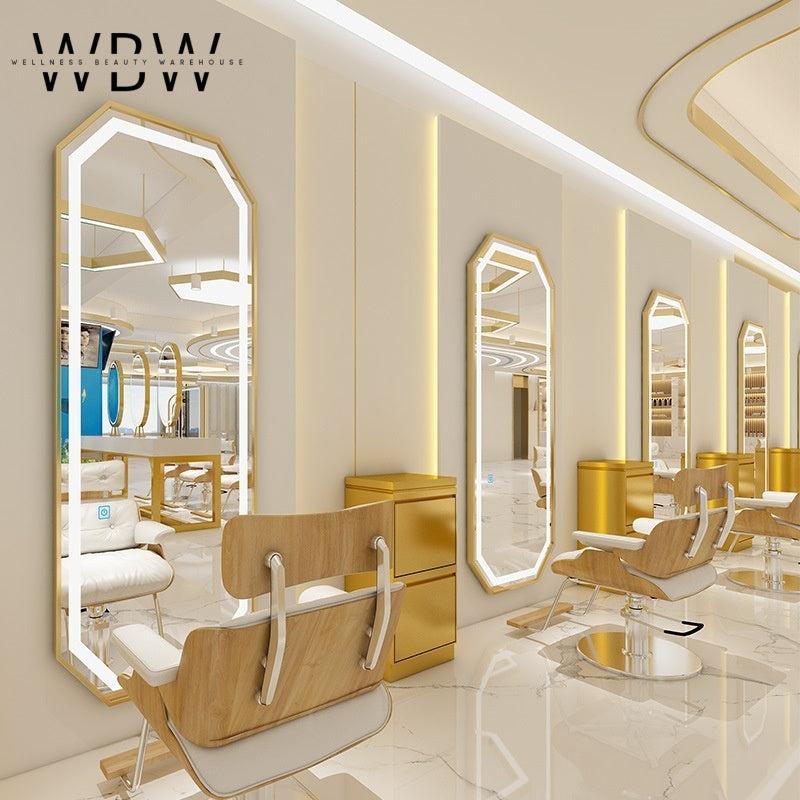 LED Wall Mirror for Hair Salons