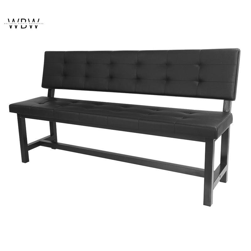 Modern Upholstered Leather Bench