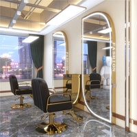 Single-Sided LED Wall Mirror for Salon & Beauty Use | HD Glass – 170×70 cm