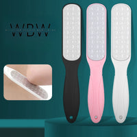 Stainless Steel Double-Sided Foot File – Effortlessly Remove Calluses for Smooth, Soft Feet