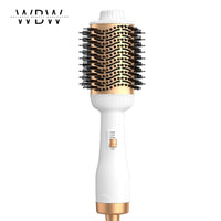 Professional Negative Ion Hair Straightening & Curling Brush – 1000W Multi-Level Ionic Styler