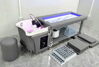 Chinese Heated Water Salon Multifunctional Massage Table – Professional Thai Head Spa and Hair Washing Bed