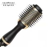 3-in-1 Professional Ionic Hair Dryer, Styler & Volumizer - 1000W, Adjustable Temperature, Dual Voltage