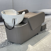 Professional Salon Shampoo Bed with Ceramic Basin