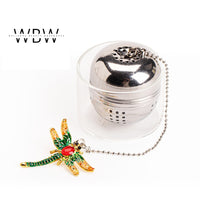 Elegant Stainless Steel Tea Infuser – Perfect for Loose Leaf Tea Brewing