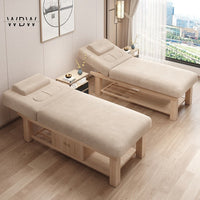 Luxury Facial Lash Massage Bed – Adjustable Body Spa Table with Storage & Ergonomic Comfort