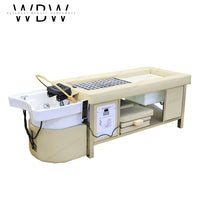 Japanese Head Spa & Aromatherapy Steaming Bed – Taupe Plumbed Multifunctional Wellness Table