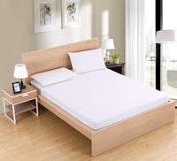 Premium Sanding Mattress Protector | Breathable & Elastic Fitted Cover